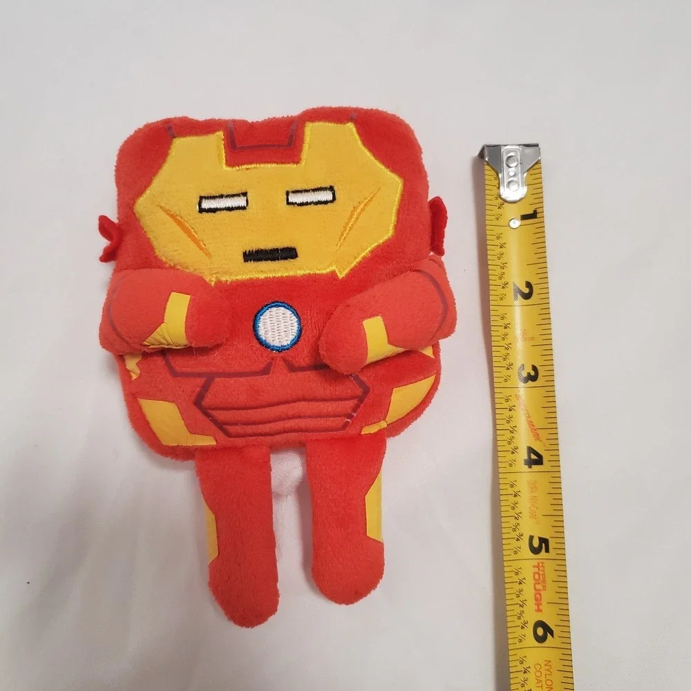 Iron Man Marvel Avengers Clip-On Square Plush, 6